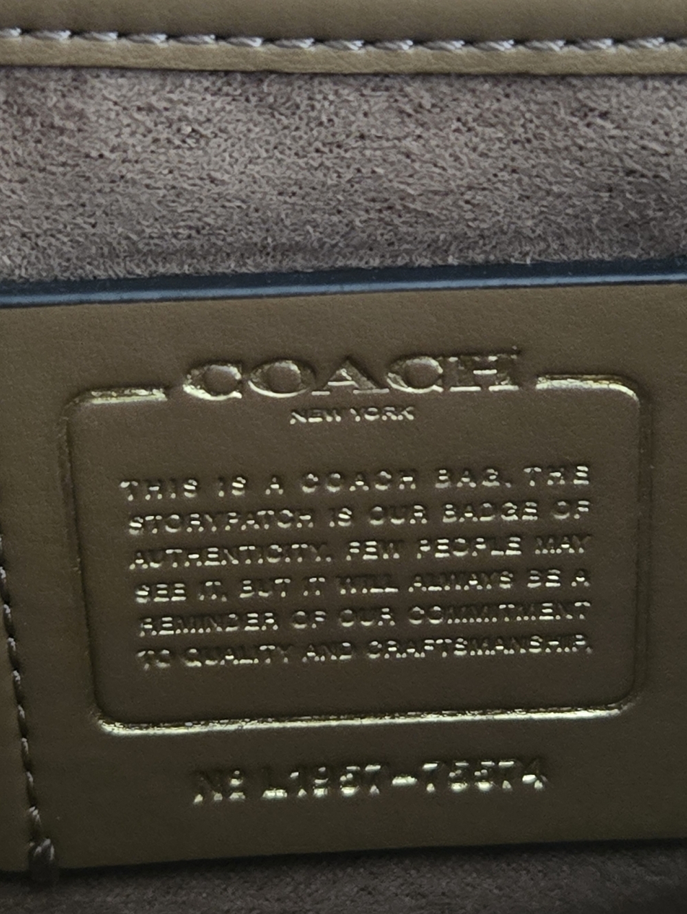 GUC Coach Parker Soft Colorblock Turnlock Leather Shoulder Bag - Picture 12 of 15